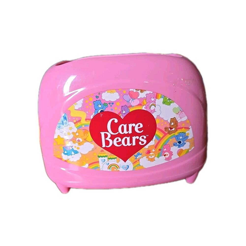 Care Bears Pink Retro Toaster 2-Slice Y2k Tenderheart Stamped Toast